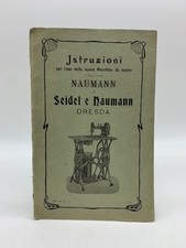 Istruzioni per l'uso della nuova macchina da cucire a doppio punto Naumann