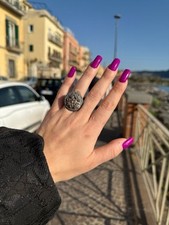 Anello In Argento 925 Etnico 
