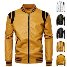 Cappotto uomo manica lunga pu