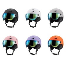 Casco da sci, con lenti