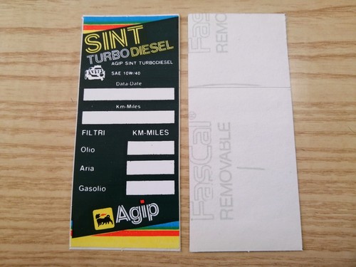 Agip sint turbodiesel - agip,