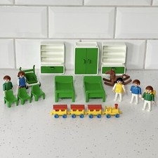 Set cameretta bambini Playmobil vintage incompleto retrò Geobra 1981 raro