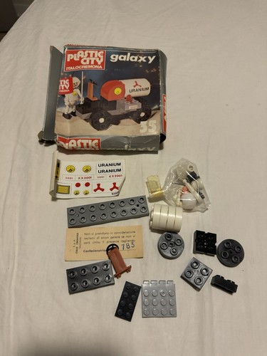 Set costruzioni plastic city - set,