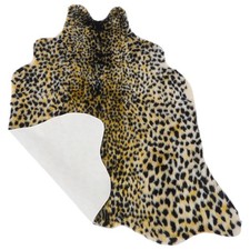 Tappeto moderno artificiale peluche simulazione leopardo soggiorno camera da letto tappeto per così