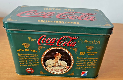 Coca cola scatola metallo - ,