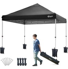 Gazebo Pop Up 3m x 3m (10x10ft) Resistente Grado Commerciale Evento Istantaneo