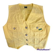 Gilet denim giallo famiglia