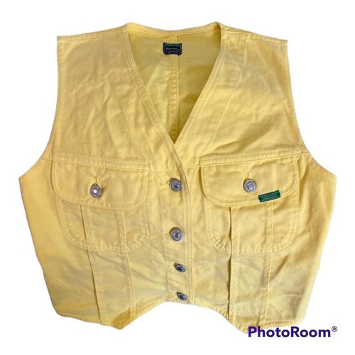 Gilet denim giallo - , famiglia