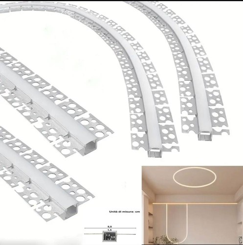 Profilo alluminio led da - in, a