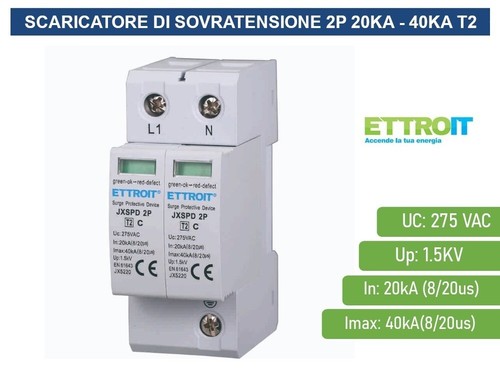 Scaricatore sovratensione - scaricatore, di