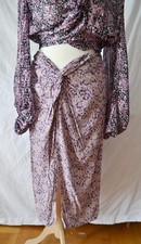 GONNA MIDI ZARA NUOVA CON NODO