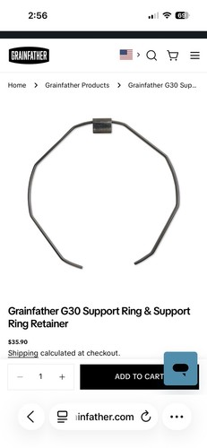 Anello supporto grainfather - supporto,
