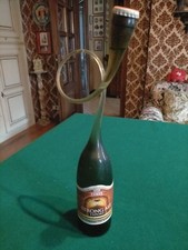 BOTTIGLIA DI BIRRA CERES DA COLLEZIONE CON COLLO ALLUNGATO VETRAI MURANO