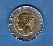ITALY  -  500 Lire - 1989