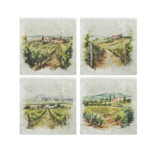 Set Sottobicchieri Marmo