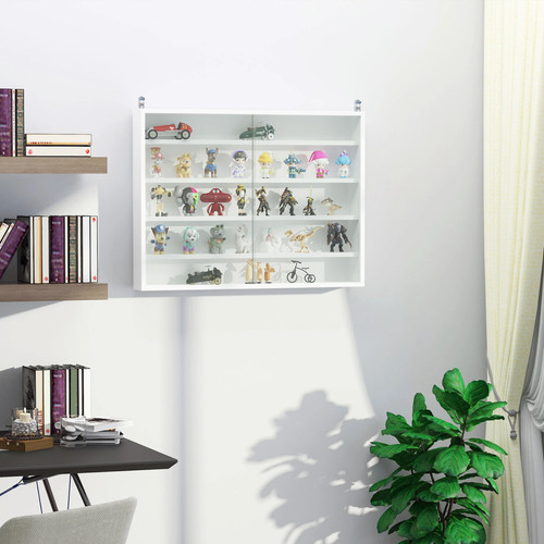 Tier wall display shelf unit - 5-tier,