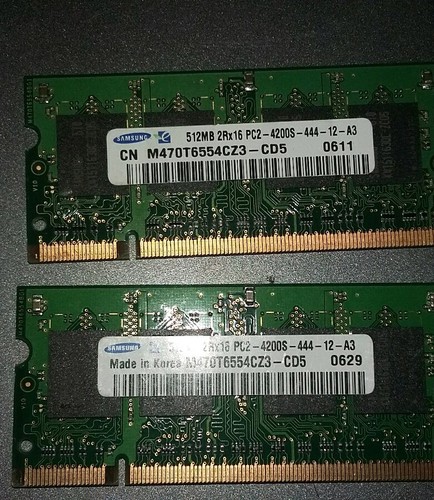 Samsung 2x512 ram ddr2 - mb,