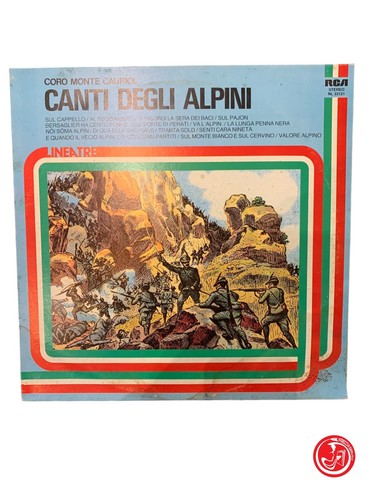 Coro monte cauriol - -, canti