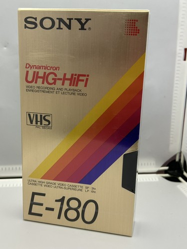 Videocassetta vhs sony - videocassetta,