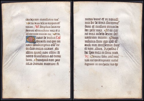 Libro delle ore manuscritto - delle,