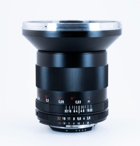 Obiettivo grandangolare zeiss - obiettivo,