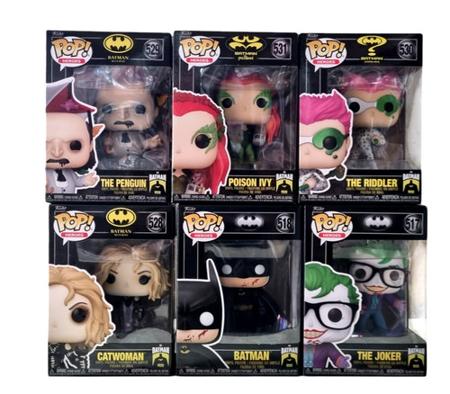 Set funko pop batman - set,