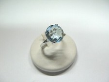 ANELLO CON TOPAZIO AZZURRO