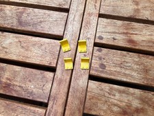 4 x Siège Jaune LEGO Yellow