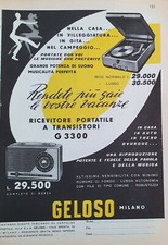 GELOSO RADIO      - ADVERT