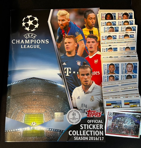 Topps set complet vignettes - set,
