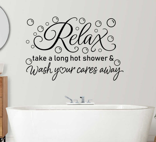 Adesivi murali relax - , bolle