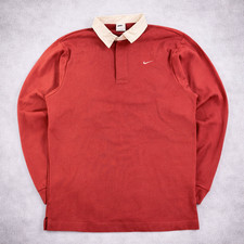 Nike Rugby Shirt Vintage S