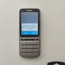 Cellulare Nokia C3-01 Touch e Type 3G touch difettoso per ricambi o riparazioni
