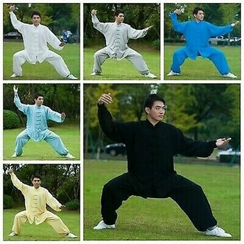 Uomo tai chi - tai, suit