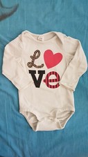 Body ML Love - H&M - 9/12 mesi