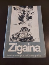 GIUSEPPE ZIGAINA - MOSTRA ANTOLOGICA DELL'OPERA GRAFICA - REGGIO EMILIA 1979