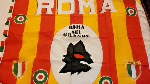 Bandiera flag roma calcio - bandiera,