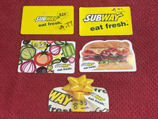 Quantità di 6, carte regalo metropolitana vintage - 127,63€ + ? Card