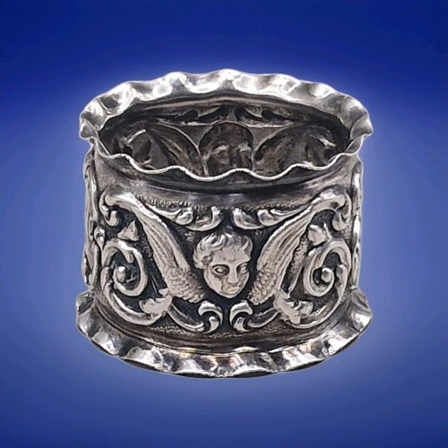Anello tovagliolo argento - in,