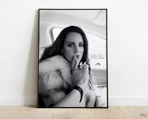 Poster lana del rey - del, smoking