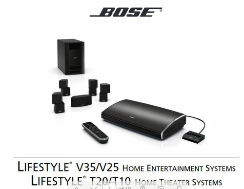 Bose lifestyle v35 v25 t20 - bose, t10