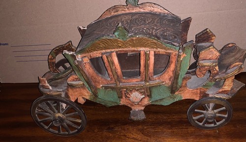 Antica carrozza legno - carrozza, in