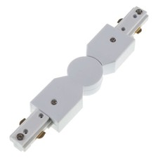 CURVA FLESSIBILE PER BINARIO ELETTRIFICATO MONOFASE BIANCA VIVIDA TECHNOLOGY