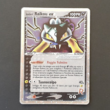 Carta Pokemon "Raikou ex Secret Foil Rara 108/107 EX Deoxys ITALIA (Foto 3)