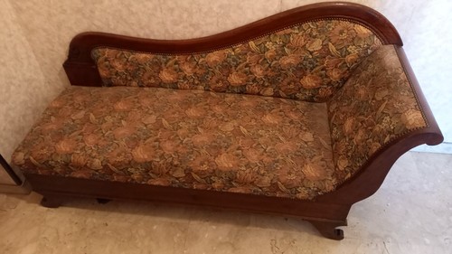 Divano dormeuse inizio 900 - dormeuse,
