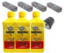 TAGLIANDO SUZUKI V-STROM 1000 BARDAHL 10W40 FILTRO OLIO ORIGINALE CANDELE 2014