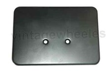 Targa Posteriore In Metallo