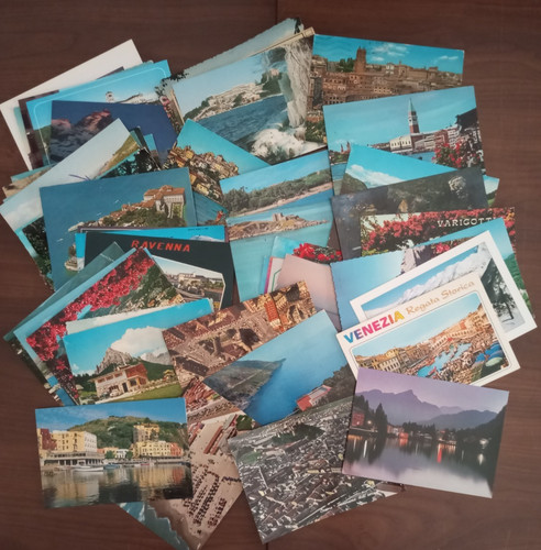 Lotto cartoline italia - lotto,