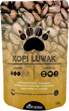 Caffè Kopi Luwak 100% Arabica 50G (Caffè Di Gatto Da Animali in Libertà) (Chicco