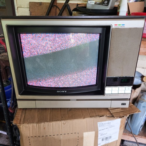 Sony trinitron 1547 vintage - sony,